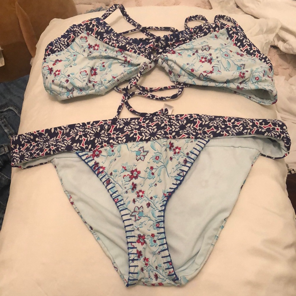 Lucky Brand Floral Bikini Set